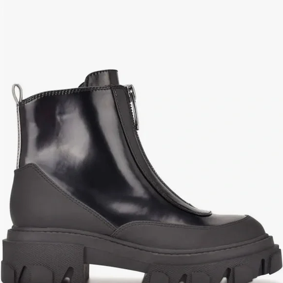 Nine West Women's wnCuz3 Platform LifeStyle Ankle Boots size 8.5 - Picture 8 of 8